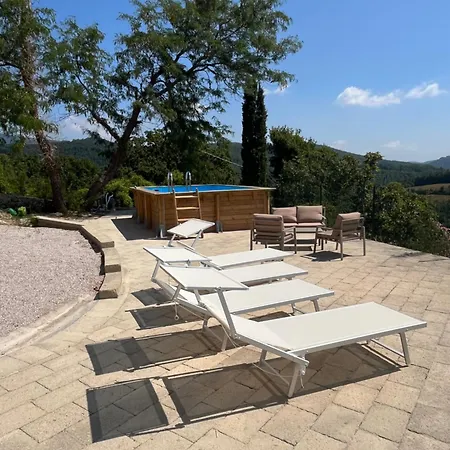 Apartamento Podere La Terrazza-trilocale Con Piscina Prata
